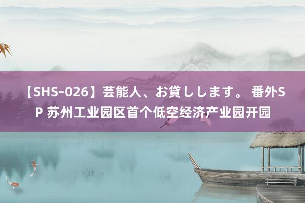 【SHS-026】芸能人、お貸しします。 番外SP 苏州工业园区首个低空经济产业园开园