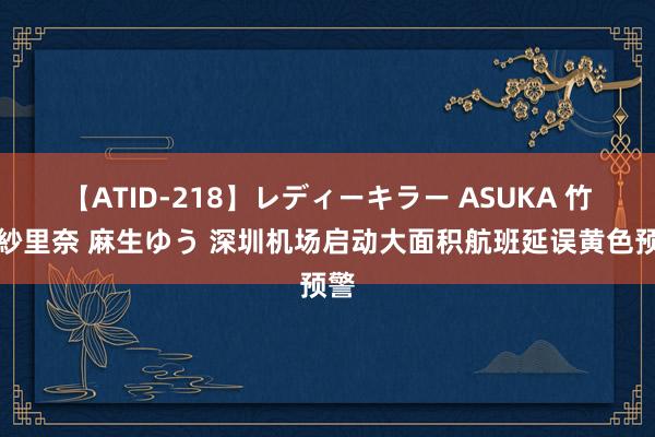 【ATID-218】レディーキラー ASUKA 竹内紗里奈 麻生ゆう 深圳机场启动大面积航班延误黄色预警