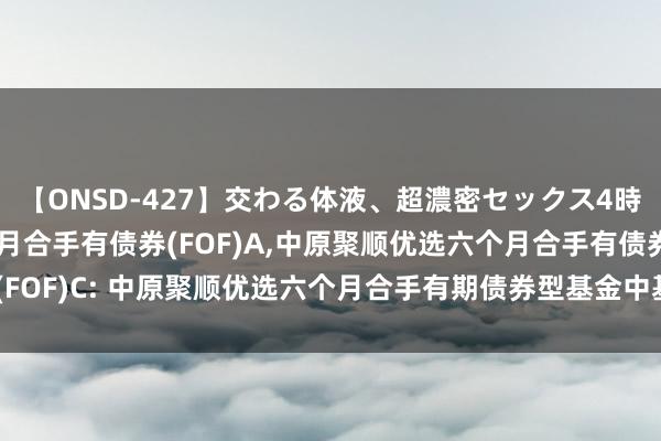 【ONSD-427】交わる体液、超濃密セックス4時間 中原聚顺优选六个月合手有债券(FOF)A，中原聚顺优选六个月合手有债券(FOF)C: 中原聚顺优选六个月合手有期债券型基金中基金(FOF)基金合同收效公告