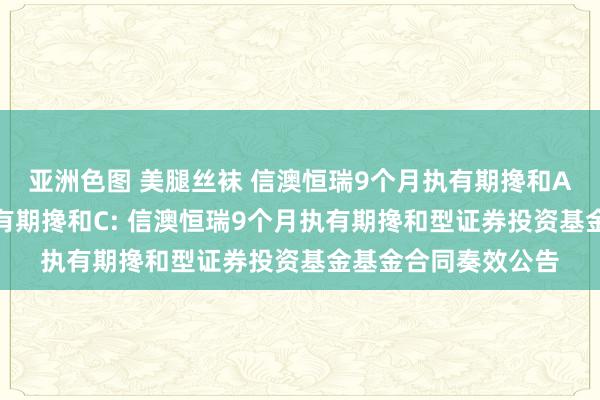 亚洲色图 美腿丝袜 信澳恒瑞9个月执有期搀和A，信澳恒瑞9个月执有期搀和C: 信澳恒瑞9个月执有期搀和型证券投资基金基金合同奏效公告